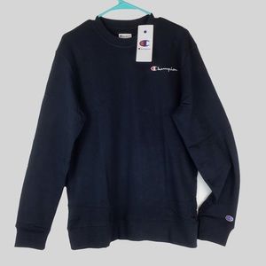 Champion Men’s Crewneck Navy Sweatshirt